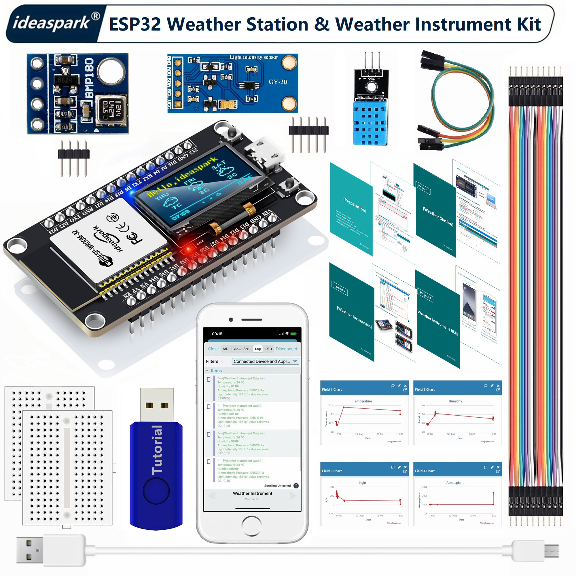 ESP32 Weather Station Weather  – обзор и цена Arduino Uno Starter Kit