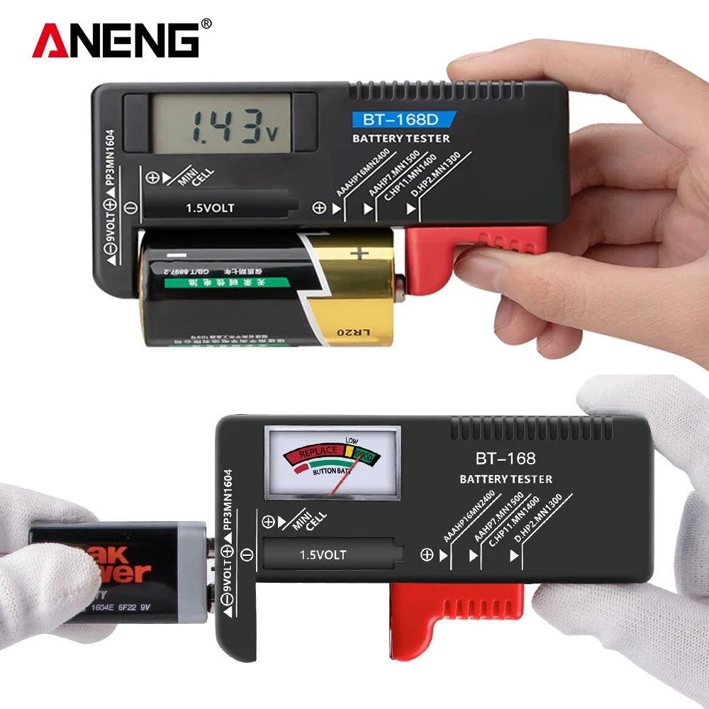 ANENG Battery Tester BT-168/ B – обзор и цена Diy Electronics Test Equipment