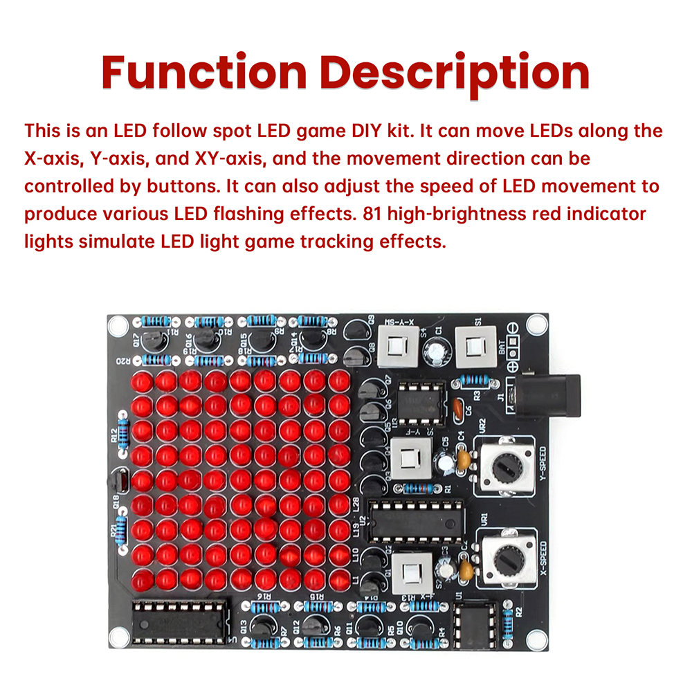 DIY LED Follow Spot Kit DC 4.5 – обзор и цена Diy Electronics For Adults