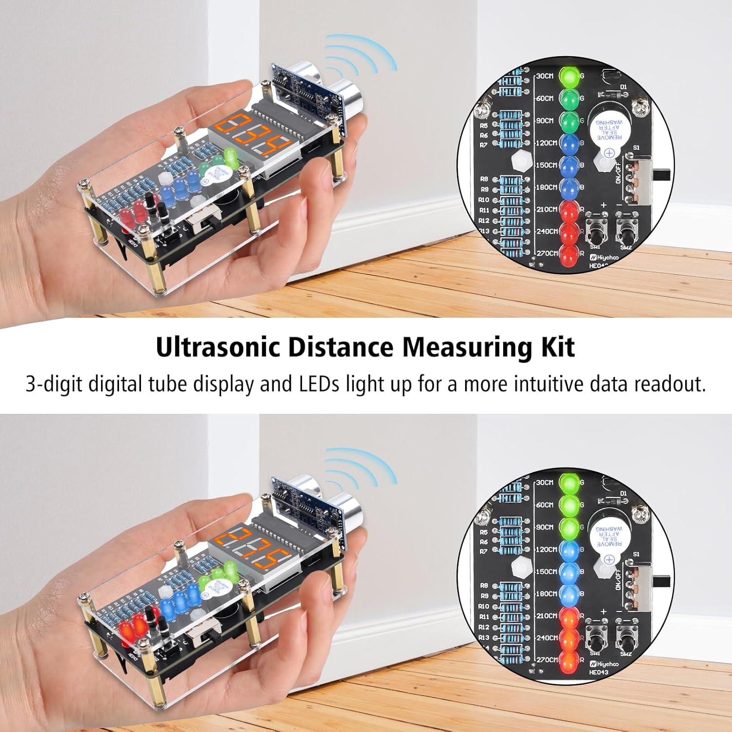 DIY Ultrasonic Ranging Alarm K – обзор и цена Diy Electronics For Adults