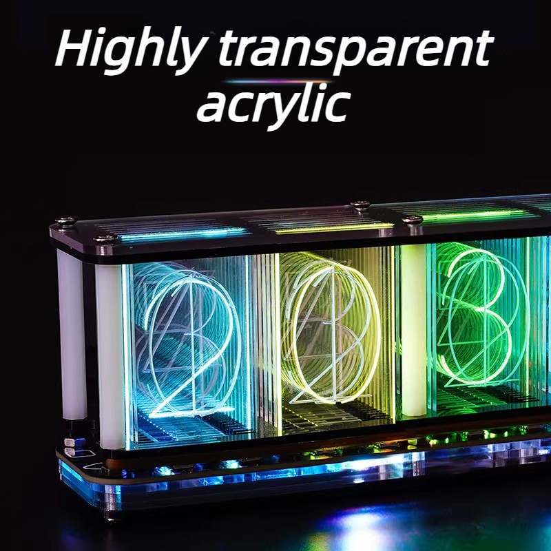 Glow Tube Clock Kit DIY Electr – обзор и цена Diy Electronics Desk