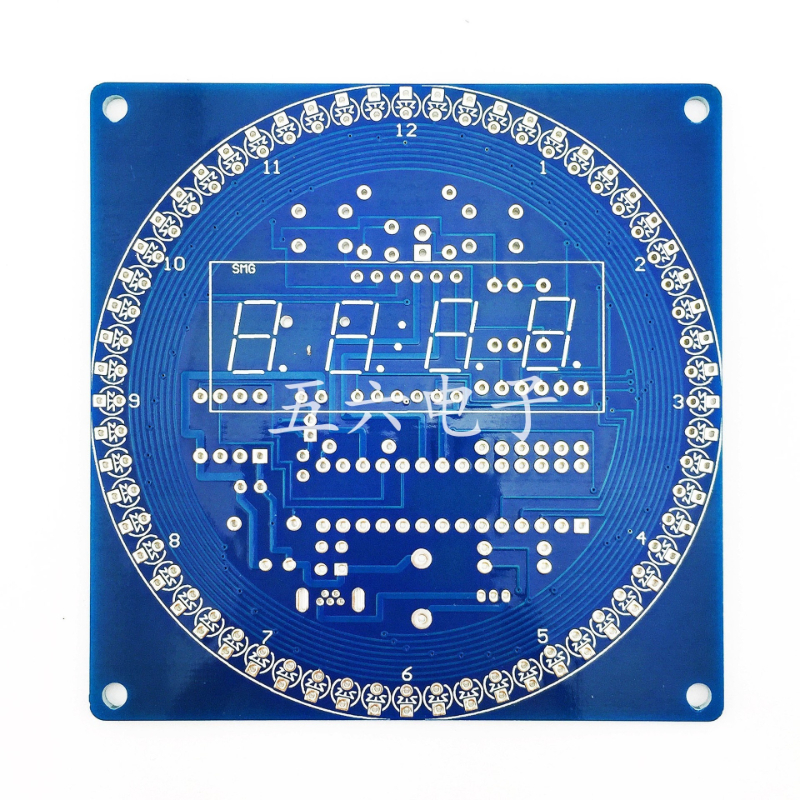 Electronic Clock DIY Light Con – обзор и цена Diy Electronics Desk
