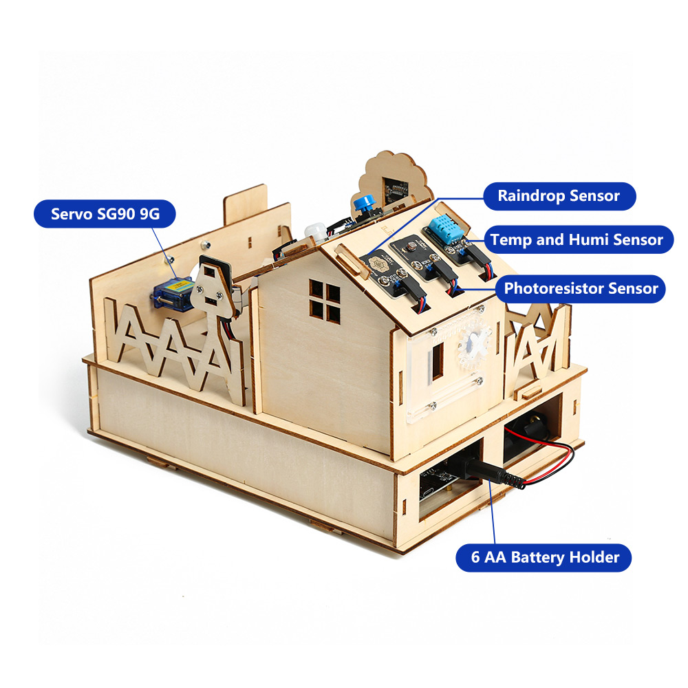 ACEBOTT DIY Smart Home Kit for – обзор и цена Arduino Uno Starter Kit