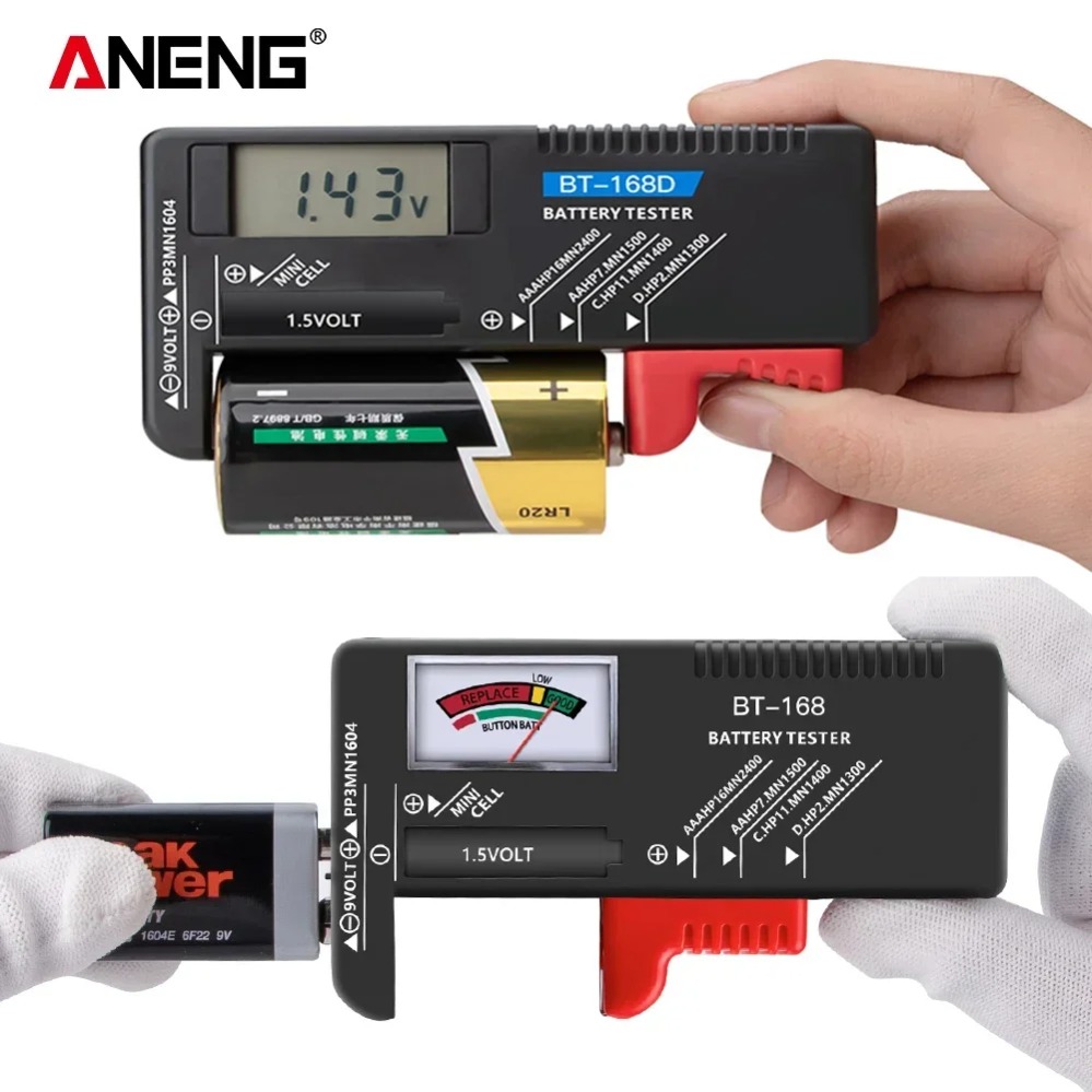 Battery Tester ANENG BT-168/ B – обзор и цена Diy Electronics Test Equipment