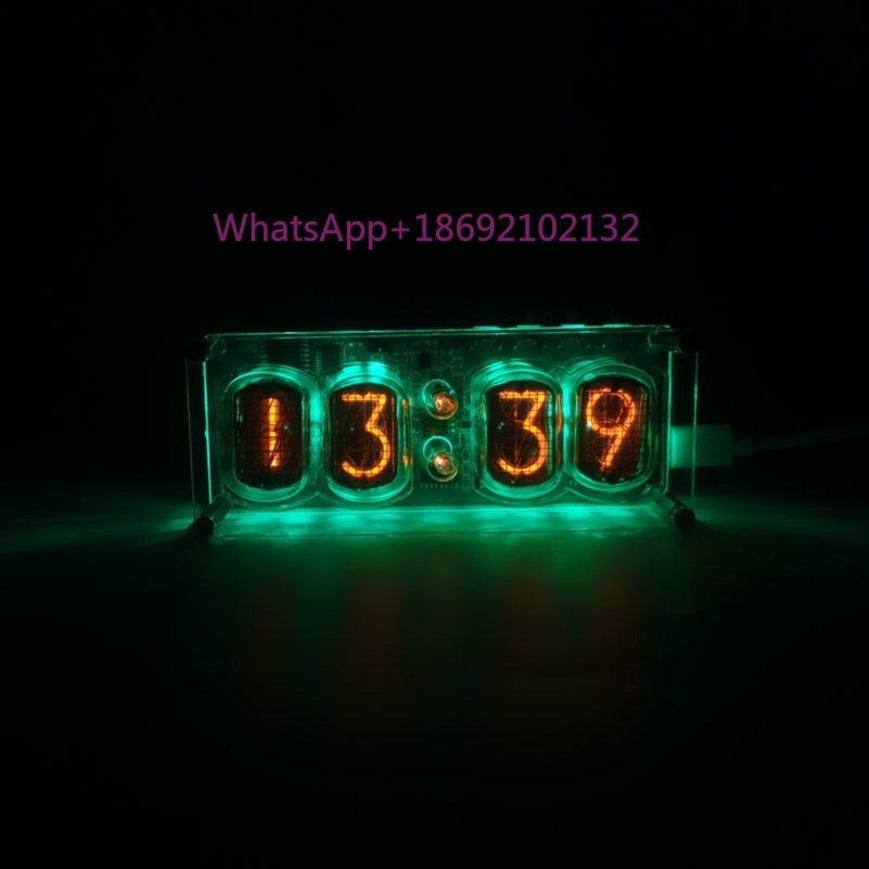 In12 Glow Clock DIY Former Sov – обзор и цена Diy Electronics Desk
