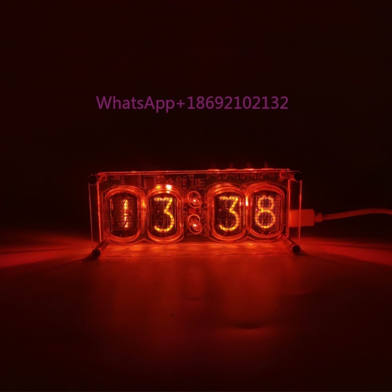 In12 Glow Clock DIY Former Sov – обзор и цена Diy Electronics Desk