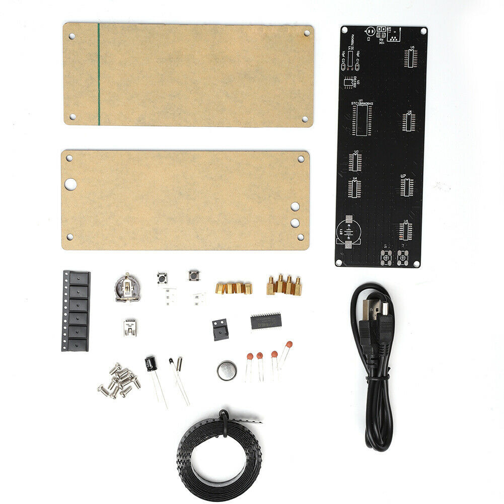Dot For Matrix LED Clock Kit D – обзор и цена Diy Electronics Desk