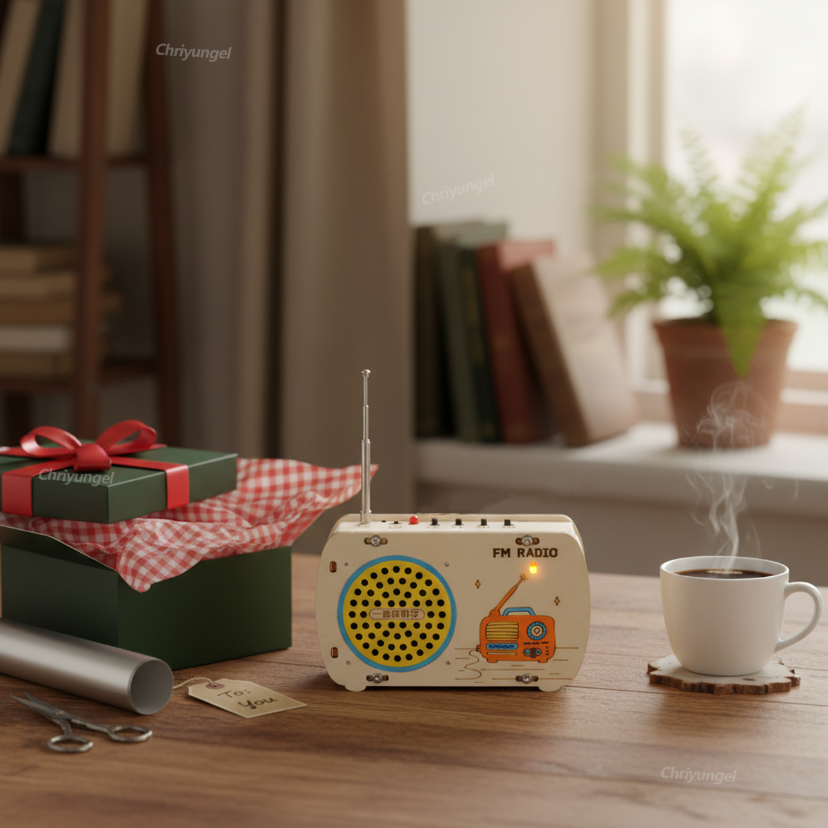 DIY Wooden Radio Kit Retro FM  – обзор и цена Diy Electronics Kids