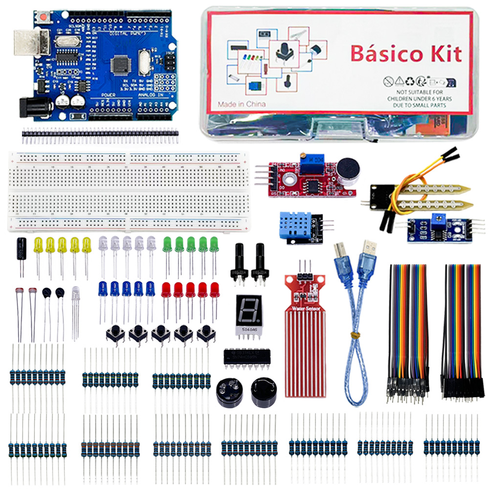 Elecrtonics Fun Basico Kit For – обзор и цена Arduino Uno Starter Kit