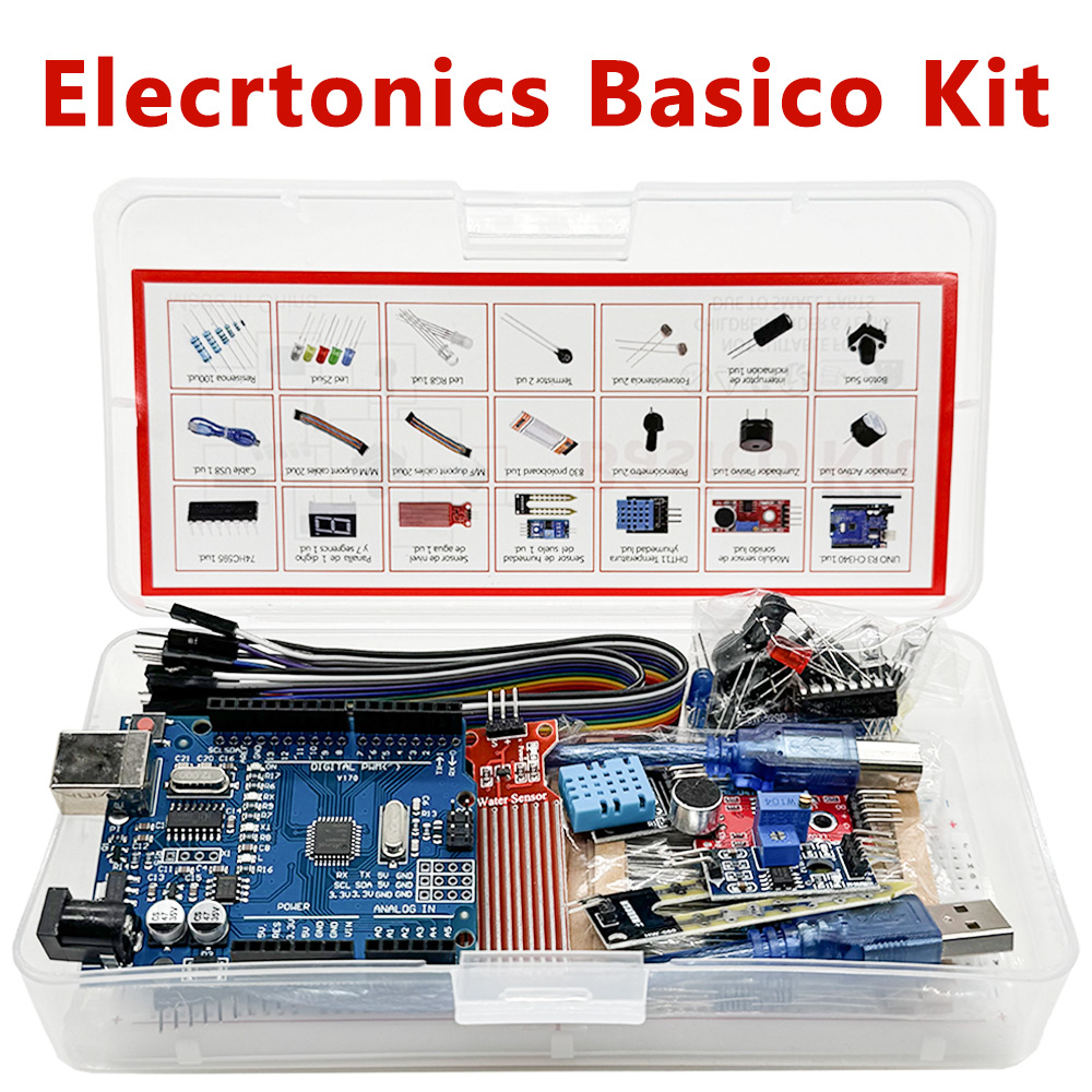 Elecrtonics Fun Basico Kit For – обзор и цена Arduino Uno Starter Kit