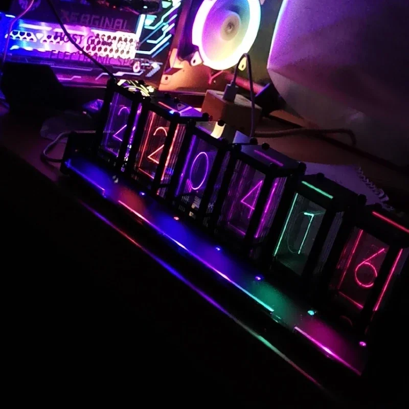 Led Table Clock Digital Silent – обзор и цена Diy Electronics Desk