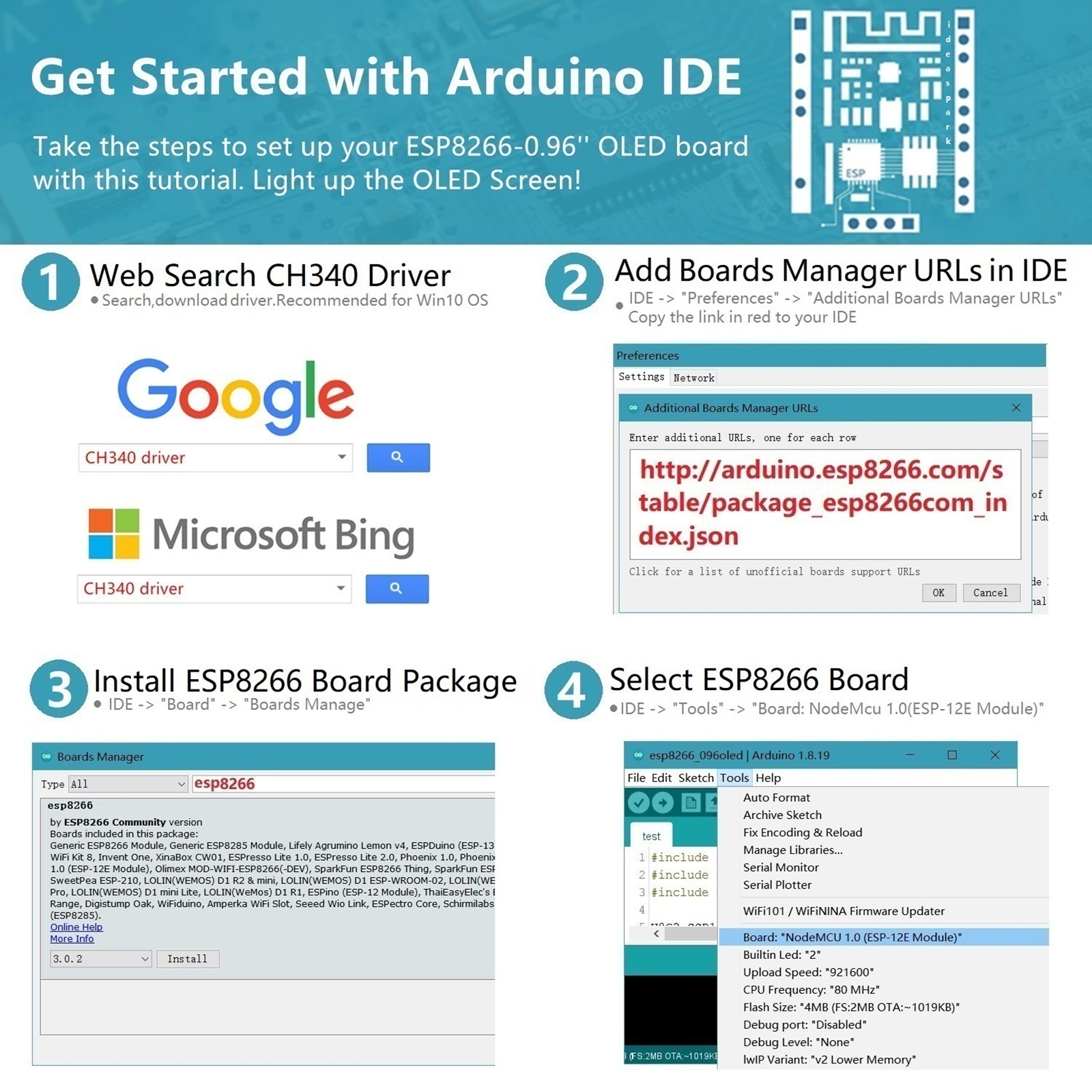 NodeMCU ESP8266 Development Bo – обзор и цена Arduino Uno Starter Kit