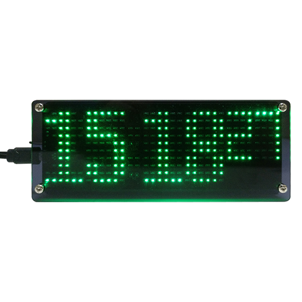 DIY Digital Dot Matrix Clock E – обзор и цена Diy Electronics Kids
