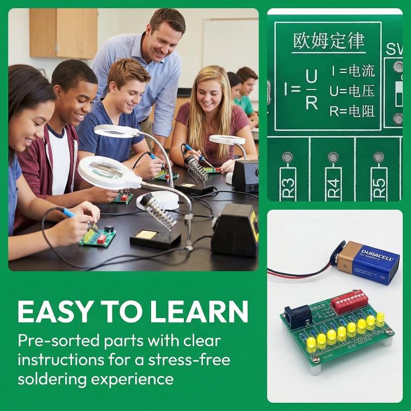Student Electronic Soldering K – обзор и цена Diy Electronics Test Equipment