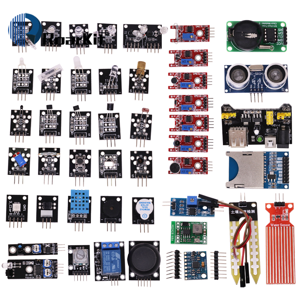 45 in 1 Sensors Modules For Ar – обзор и цена Arduino Uno Starter Kit