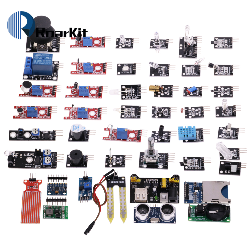 45 in 1 Sensors Modules For Ar – обзор и цена Arduino Uno Starter Kit