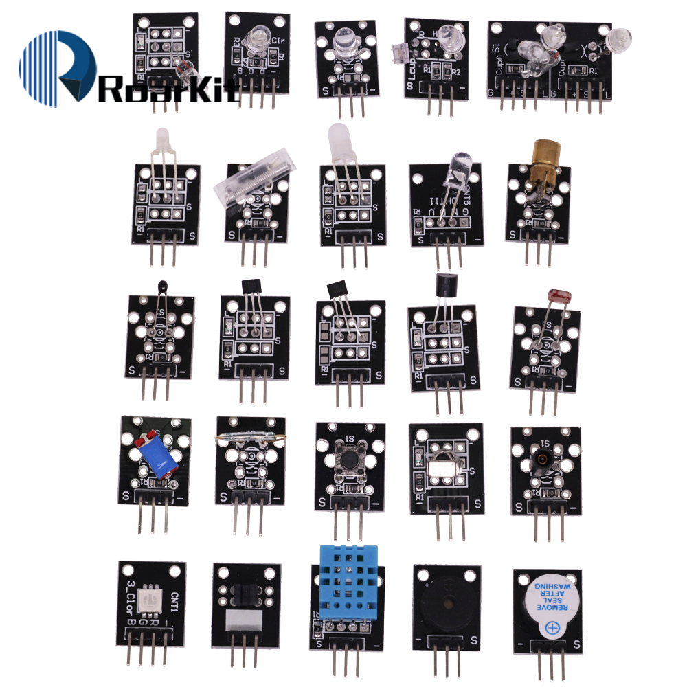 45 in 1 Sensors Modules For Ar – обзор и цена Arduino Uno Starter Kit