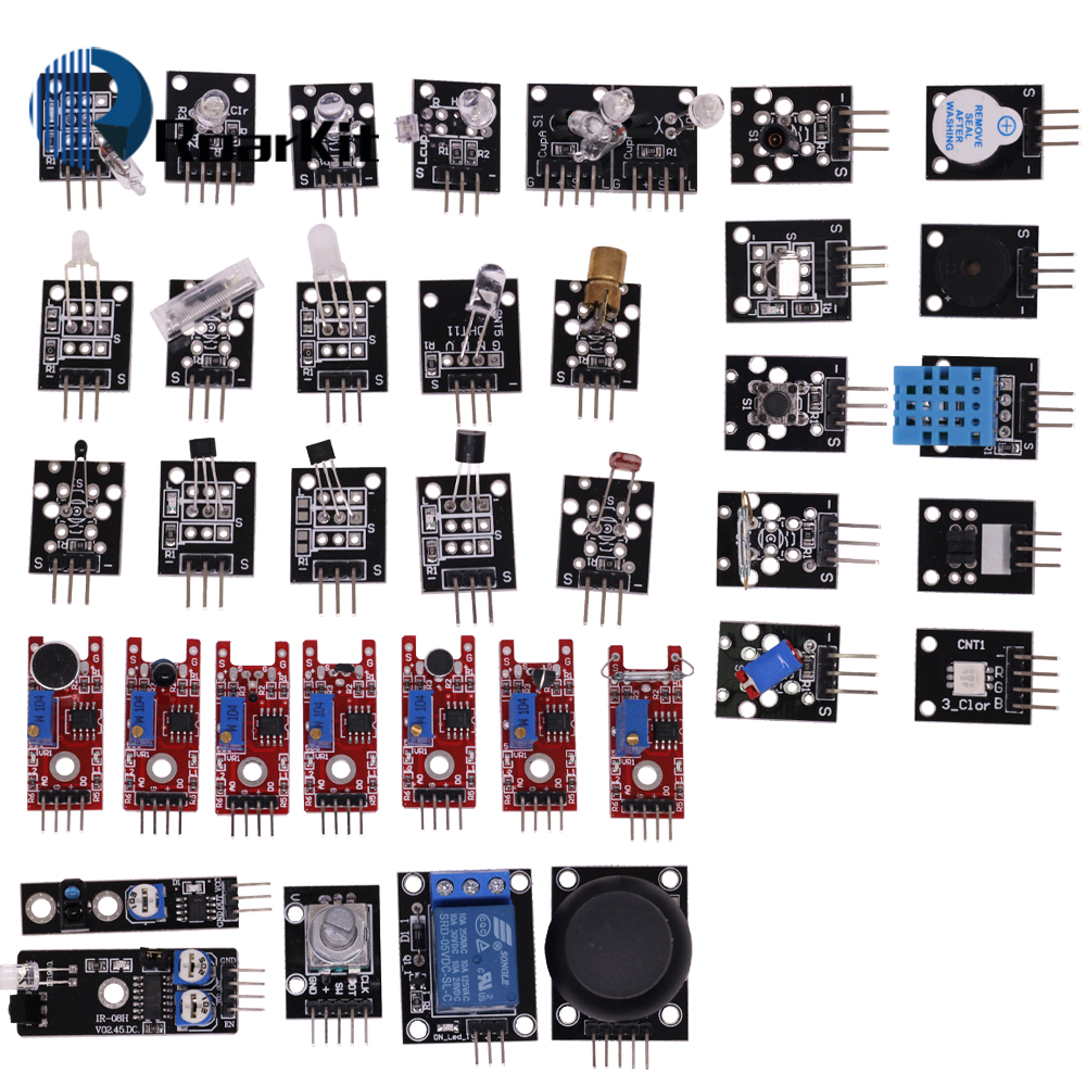 45 in 1 Sensors Modules For Ar – обзор и цена Arduino Uno Starter Kit