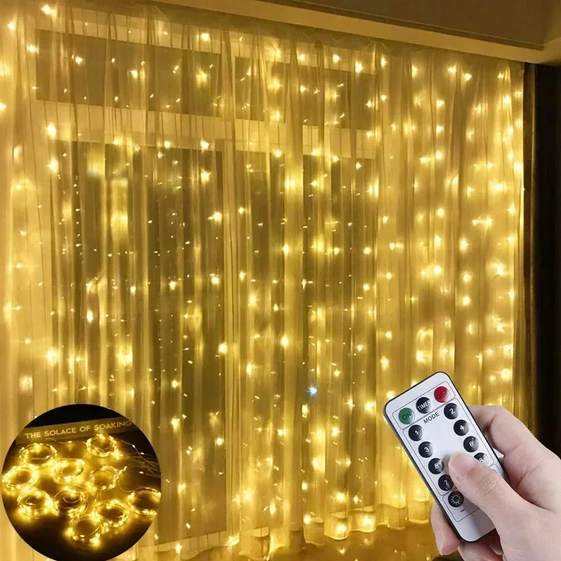 6x3M/3x3m Curtain Garland on T – обзор и цена Diy Electronics News