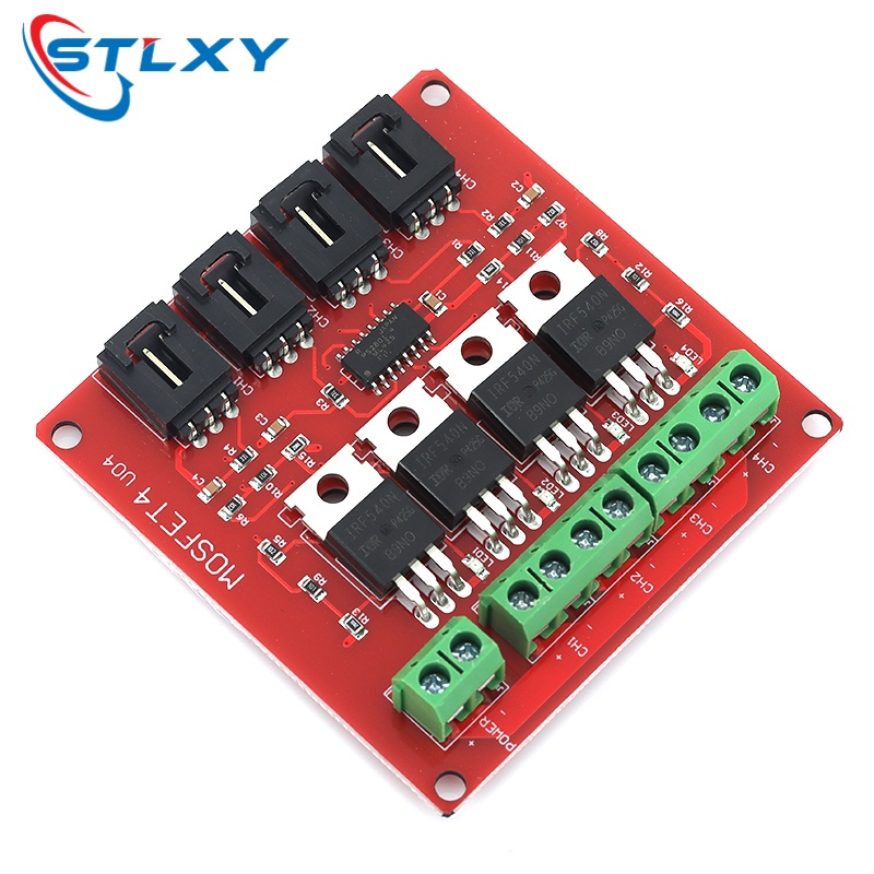 4-Channel IRF540 MOSFET Isolat – обзор и цена Diy Electronics Power Supply