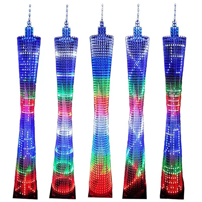 64 Layers Canton Tower DIY Ele – обзор и цена Useful Diy Electronics