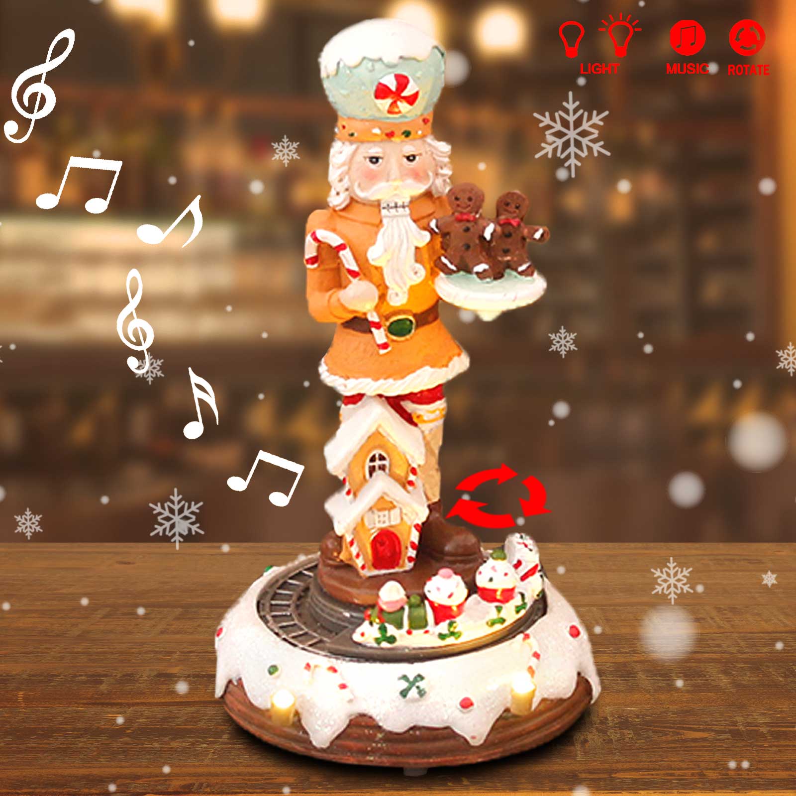 Christmas Gingerbread Nutcrack – обзор и цена Diy Halloween Electronics