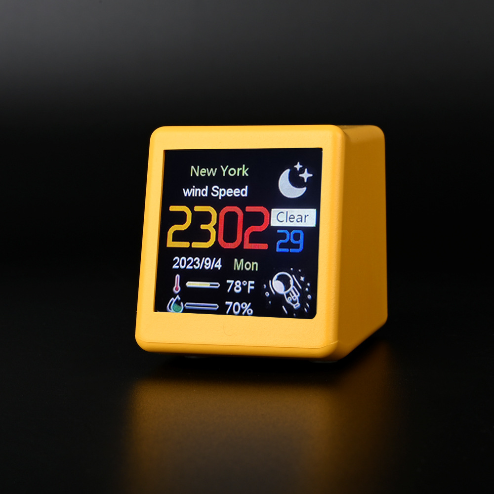 MINI Size Smart WIFI Weather F – обзор и цена Diy Electronics Desk