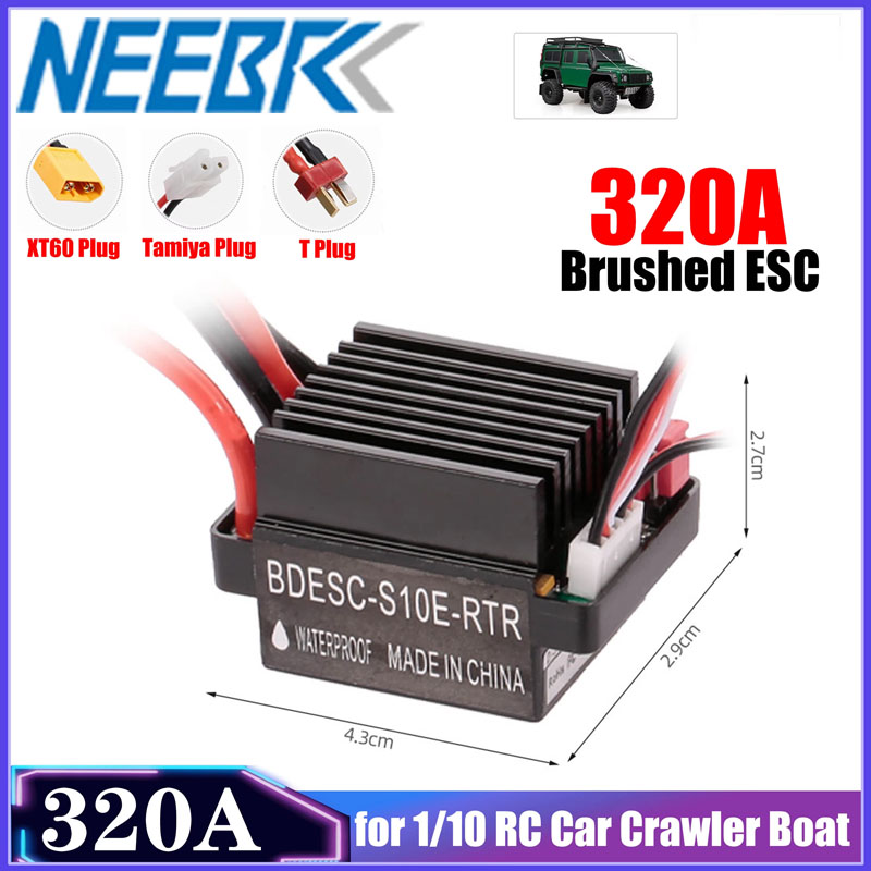 NEEBRC 320A Brushed ESC 60A El – обзор и цена Diy Electronics Motor