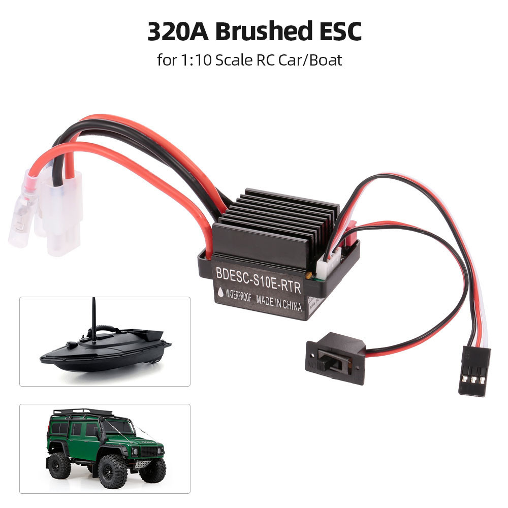 NEEBRC 320A Brushed ESC 60A El – обзор и цена Diy Electronics Motor